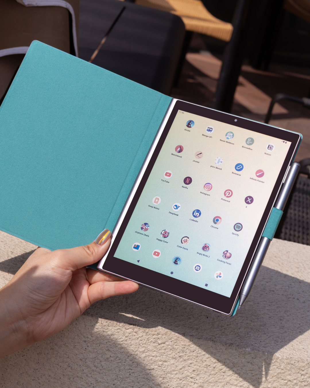 Paper 7 カラー 7.8インチ 60Hz ブルーライトゼロ RLCD タブレット(Android OS 搭載)