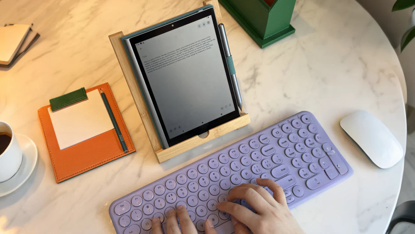 ペーパータブレットの未来：RLCD技術と目の健康