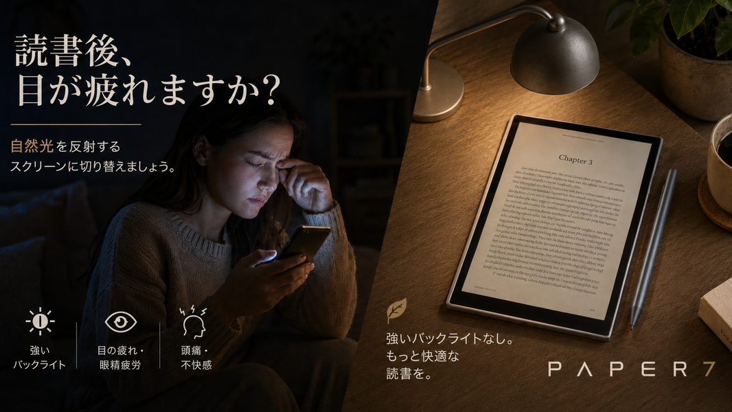 読書後に目が疲れる？デジタル眼精疲労を自然に軽減する方法